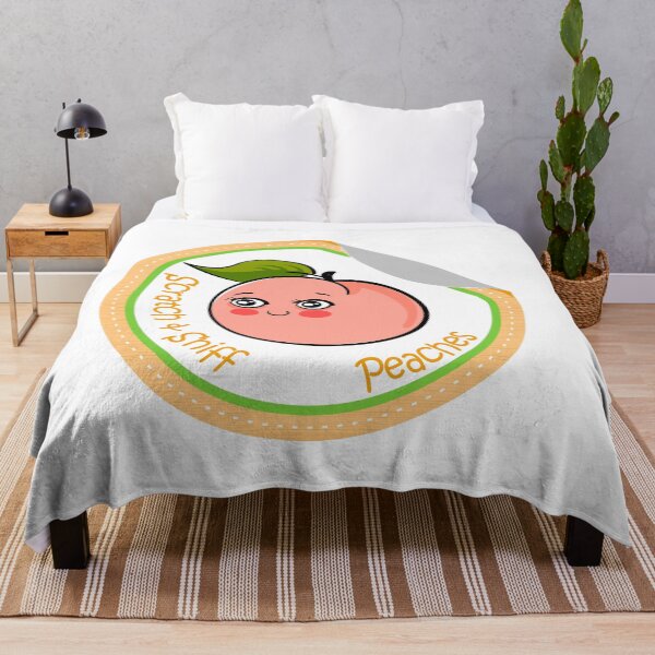 Item preview, Scratch and Sniff Peaches Retro Sticker designed and sold by RowanGraphics.