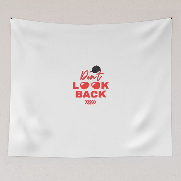 Item preview, Don’t Look Back – Motivational Quote Design designed and sold by kirpahub.