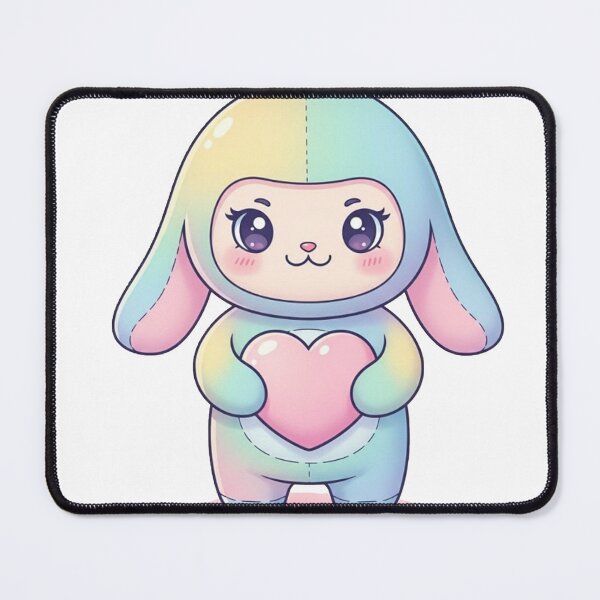 Item preview, Labubu Doll Love Tee – Kawaii Heart Plush T-Shirt designed and sold by NovaThreads Studio.