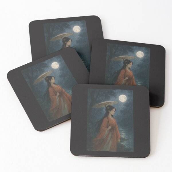 Item preview, ancient chinese girl lost in the  dense woods  designed and sold by Bliss&Bloom.