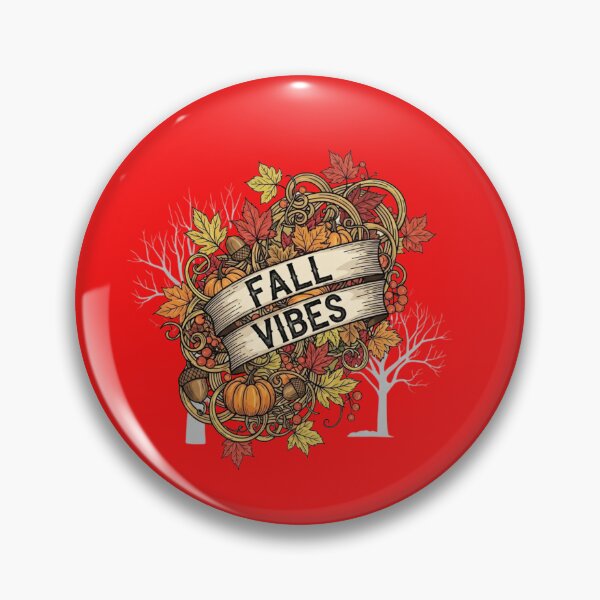 Item preview, Design, "Fall Vibes" Holidays Thanksgiving Halloween designed and sold by StyleGuru.