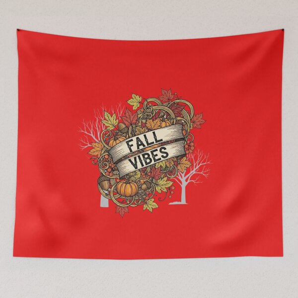 Item preview, Design, "Fall Vibes" Holidays Thanksgiving Halloween designed and sold by StyleGuru.