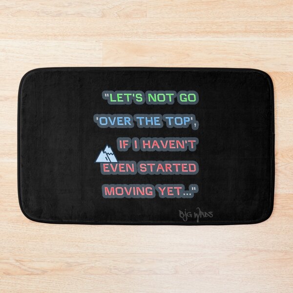 Item preview, "LET'S NOT ..." Quote 9/08/2025 designed and sold by BJGWRDS.