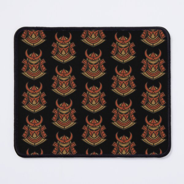 Item preview, Minimalist Samurai Kabuto Helmet – Geometric Embroidered Retro Style designed and sold by OnPointOutfits.