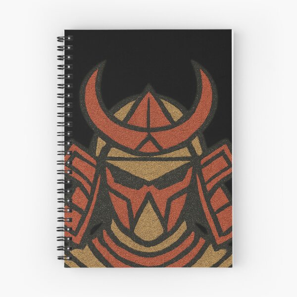 Item preview, Minimalist Samurai Kabuto Helmet – Geometric Embroidered Retro Style designed and sold by OnPointOutfits.