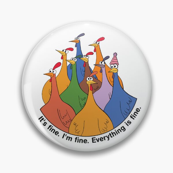 Item preview, It’s fine. I’m fine. Everything is fine.  Hat Version 1 designed and sold by ArthousePromos.