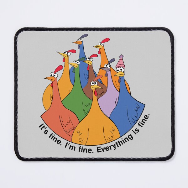 Item preview, It’s fine. I’m fine. Everything is fine.  Hat Version 1 designed and sold by ArthousePromos.