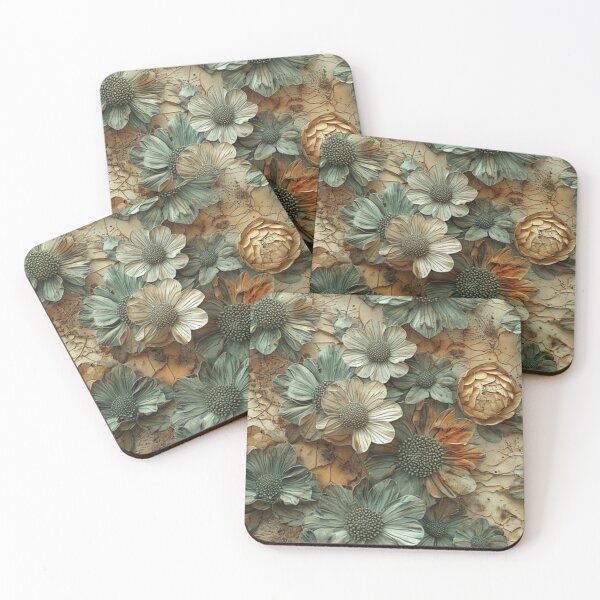 Item preview, Vintage Dried Floral Pattern: Textured Botanical designed and sold by Virtuals1.