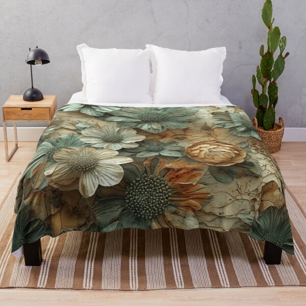 Item preview, Vintage Dried Floral Pattern: Textured Botanical designed and sold by Virtuals1.