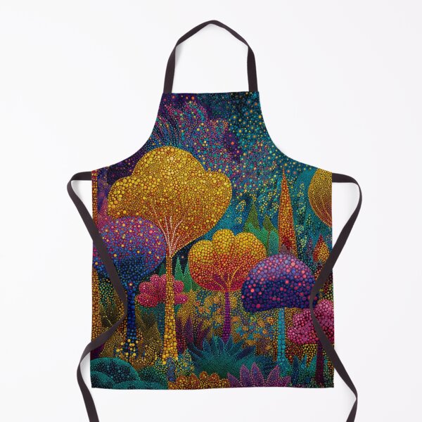 Item preview, Enchanted Colorful Forest at Night designed and sold by Neika Shimm Designs.