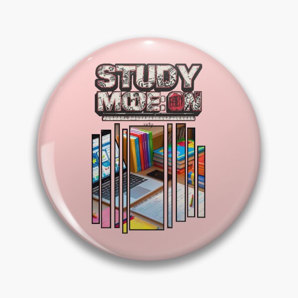 Item preview, Study Mode:On | Bubble Gum  designed and sold by HowBoutThatTees.