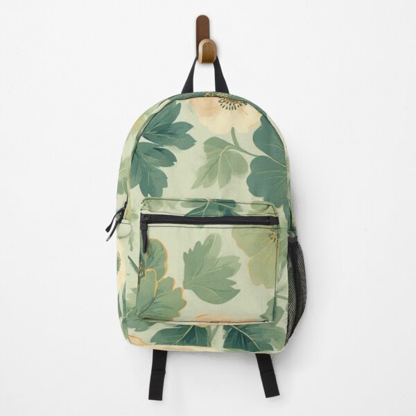 Item preview, Soft Pastel Yellow and Green Floral Pattern designed and sold by Virtuals1.