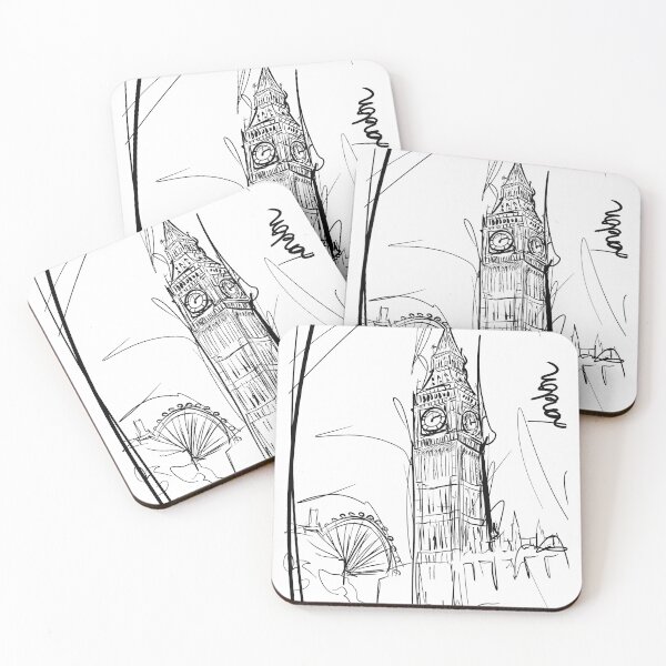 Item preview, London illustration designed and sold by mchanaart.