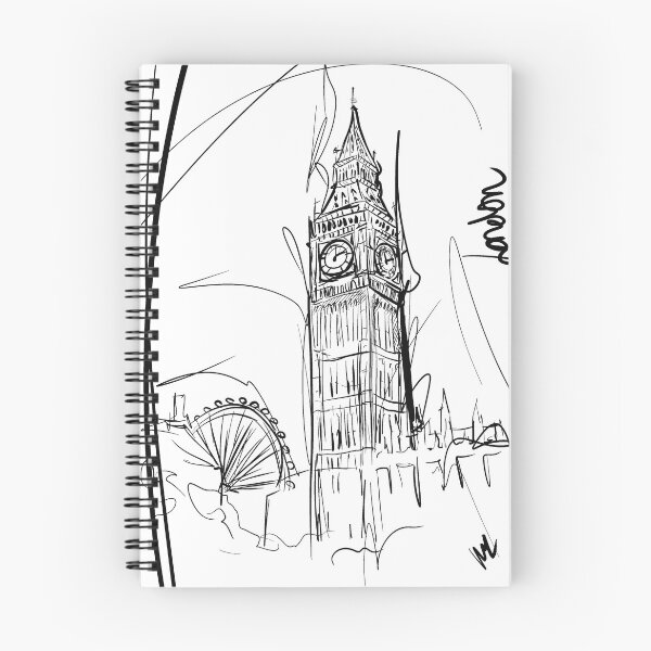 Item preview, London illustration designed and sold by mchanaart.