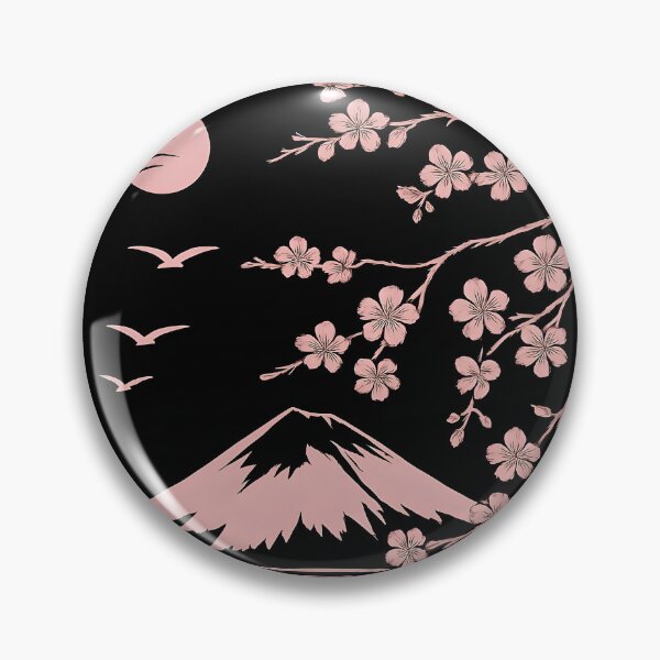 Item preview, CHERRY BLOSSOMS BENEATH MOUNT FUJI designed and sold by WendyMaree.
