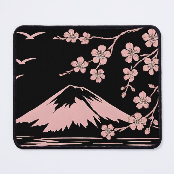 Item preview, CHERRY BLOSSOMS BENEATH MOUNT FUJI designed and sold by WendyMaree.