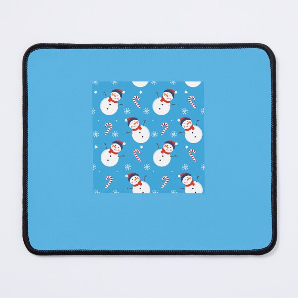 Item preview, Snowmen on Blue – Cute Christmas Winter Design designed and sold by Novel Works Studio.
