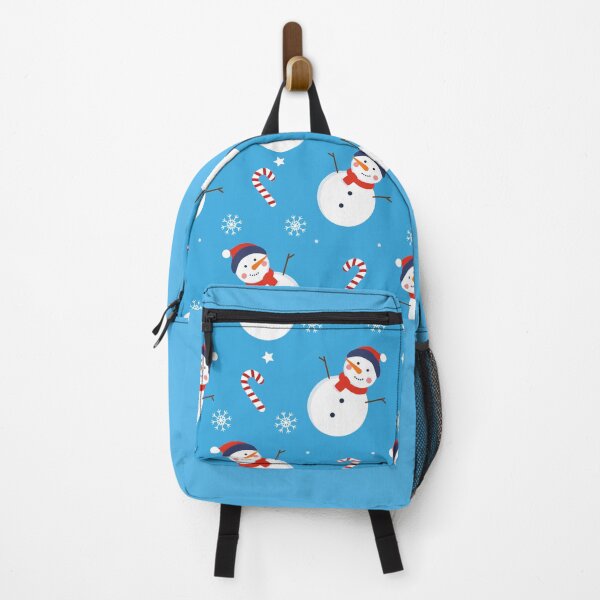 Item preview, Snowmen on Blue – Cute Christmas Winter Design designed and sold by Novel Works Studio.