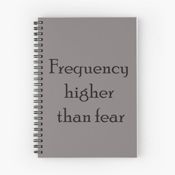 Item preview, Frequency Higher Than Fear – Rare Vibes Quote designed and sold by ArtNestVerse.