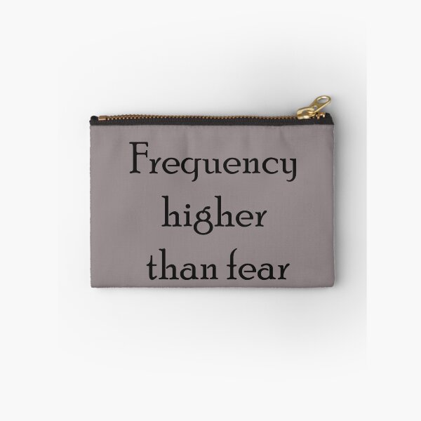 Item preview, Frequency Higher Than Fear – Rare Vibes Quote designed and sold by ArtNestVerse.