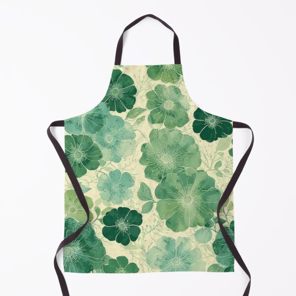 Item preview, Soft Green Floral Pattern: Vintage Botanical designed and sold by Virtuals1.