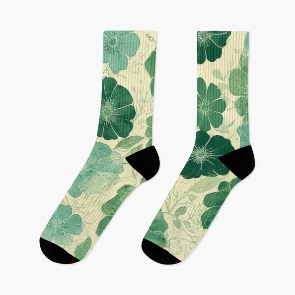 Item preview, Soft Green Floral Pattern: Vintage Botanical designed and sold by Virtuals1.