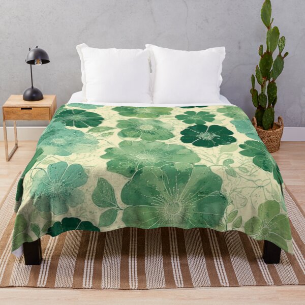 Item preview, Soft Green Floral Pattern: Vintage Botanical designed and sold by Virtuals1.