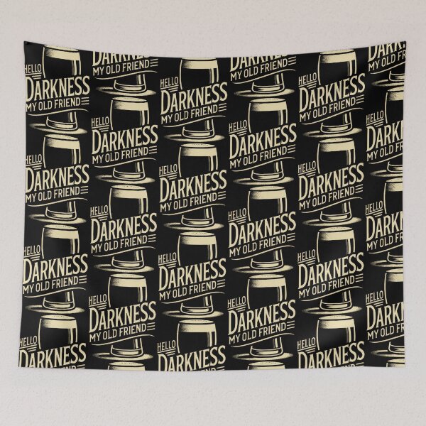 Item preview, Hello Darknes My Old Friend Oversized designed and sold by ArcuteDesign.