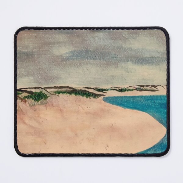 Item preview, Tranquil Beach - light: Abstract geometric landscape designed and sold by Art-by-Nade.