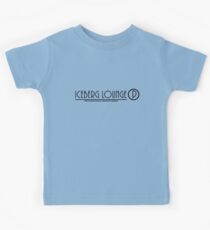 Oswald Cobblepott's Iceberg Lounge, Downtown Gotham (Black) Kids Tee