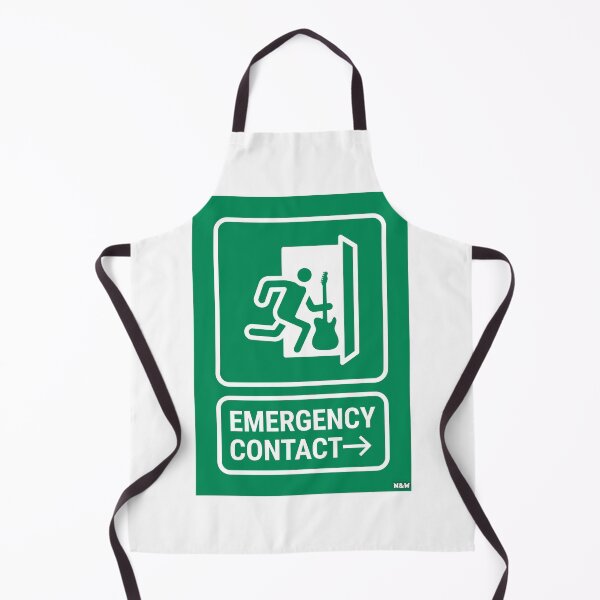 Item preview, Emergency Contact designed and sold by NoiseAndWords.
