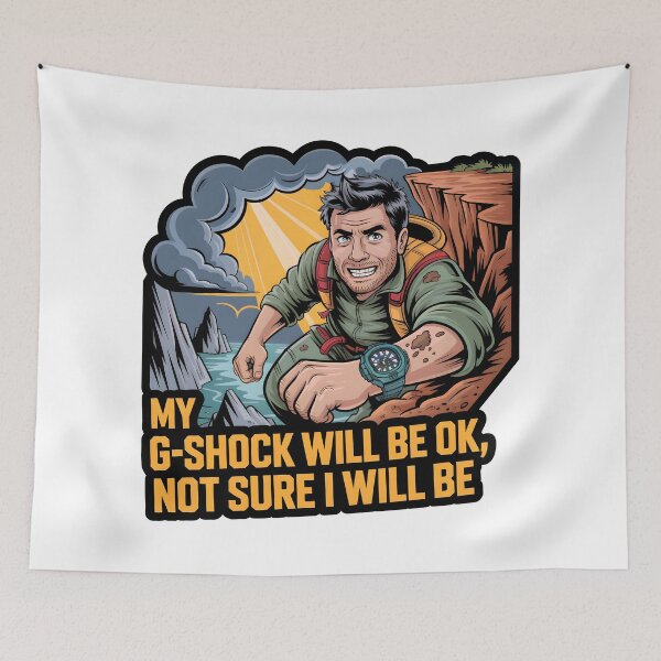 Item preview, Indestructible Watch, Fragile Human Comic Art designed and sold by WatchesAndMore.
