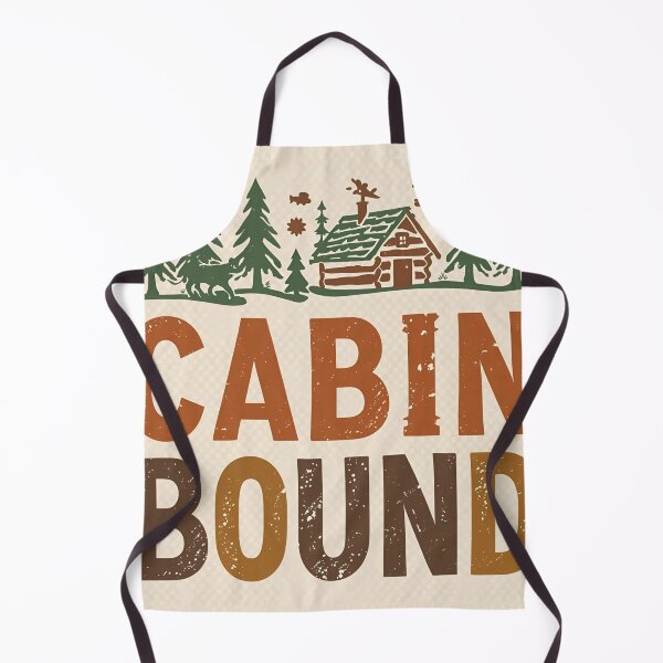 Item preview, Cabin Bound – Cozy Outdoor Sticker & Shirt designed and sold by BrightNestCo.