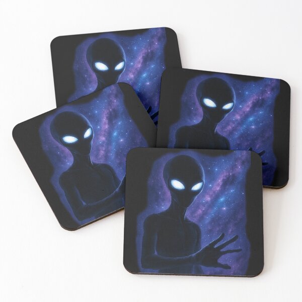 Item preview, Cosmic Alien Encounter – Mysterious Extraterrestrial Galaxy Design designed and sold by DjokosDisigns.