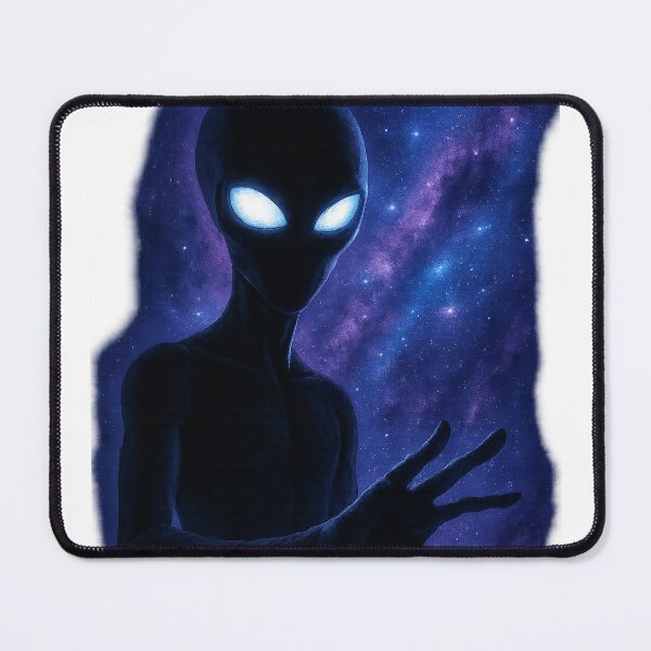 Item preview, Cosmic Alien Encounter – Mysterious Extraterrestrial Galaxy Design designed and sold by DjokosDisigns.