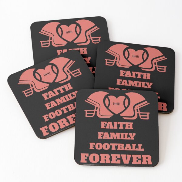 Item preview, Football Fan - Faith, Family, Football, Forever designed and sold by BD's Tees.