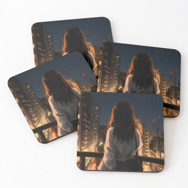Item preview, Drawing of silent urban solitude design  designed and sold by NivyasArtistry.