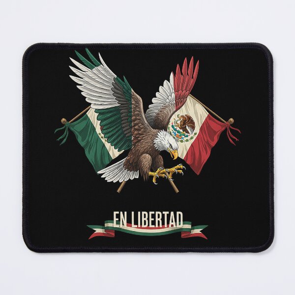 Item preview, En Libertad Mexico Eagle Independence Day Design designed and sold by InkandAccents.