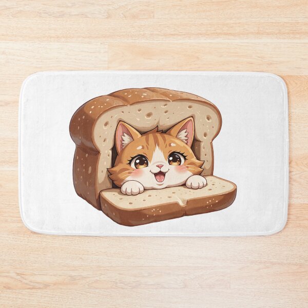 Item preview, Adorable Cat in Loaf of Bread designed and sold by Woo's Crazy Shop.