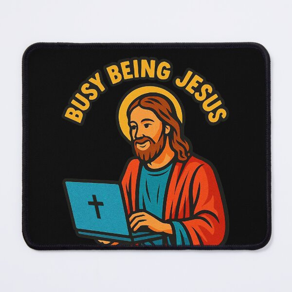 Item preview, Busy Being Jesus designed and sold by plushism.