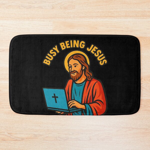 Item preview, Busy Being Jesus designed and sold by plushism.