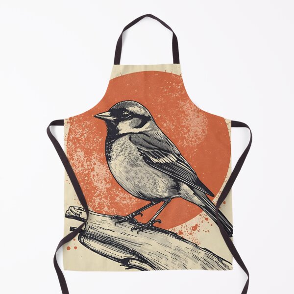Item preview, Charming Sparrow – Nature-Inspired Bird Illustration designed and sold by Art-Design-EM.