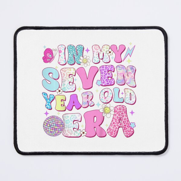 Item preview, 7 Year Old In My Seven Year Old Era Girl Kids 7th Birthday designed and sold by PNshop1827.