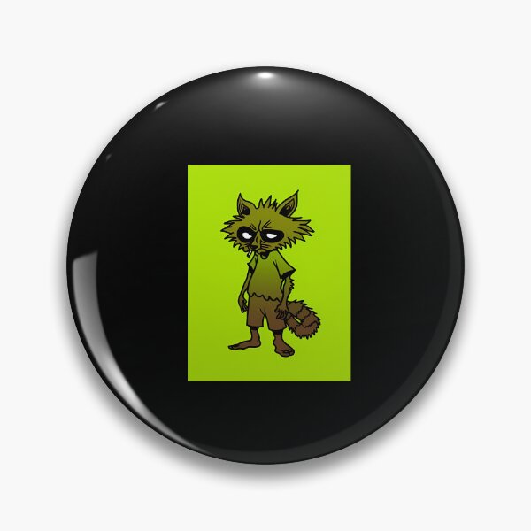 Artikelvorschau, Grumpy Zombie Raccoon entworfen und verkauft von Lehungstore.