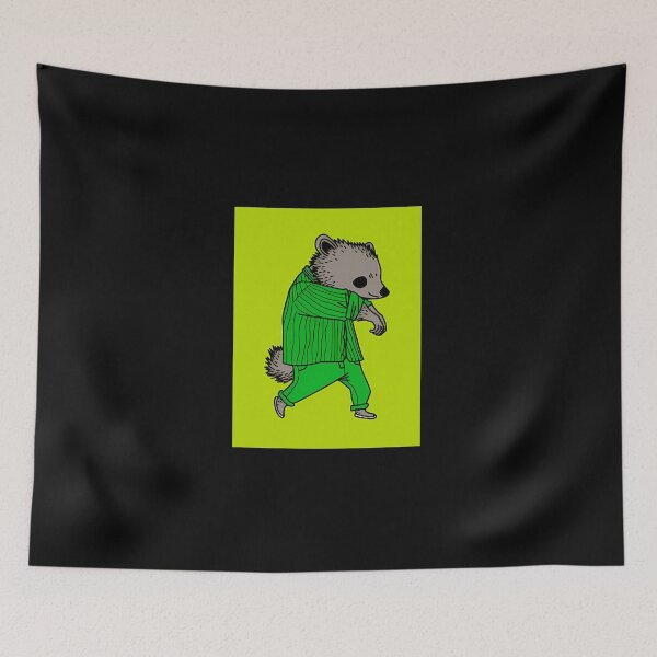Artikelvorschau, Groovy Raccoon Pajama Party entworfen und verkauft von Lehungstore.