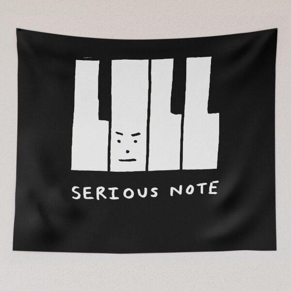 Item preview, Serious Note designed and sold by JojoluluArt.