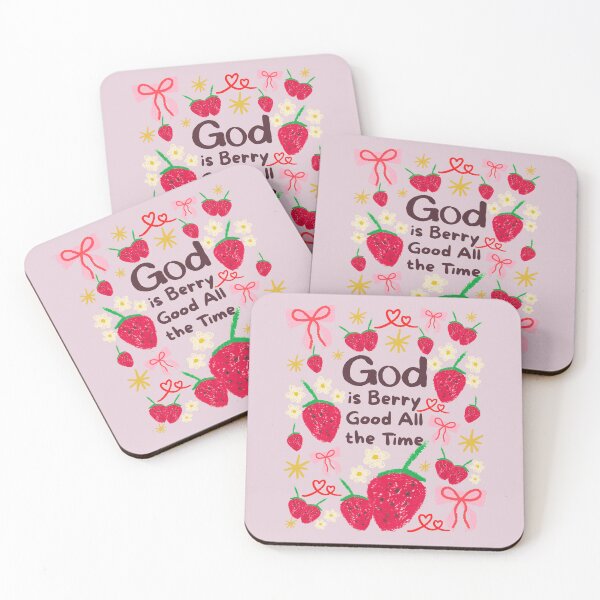 Item preview, God is Berry Good All the Time Hand Drawn Doodle            designed and sold by Forevermore.