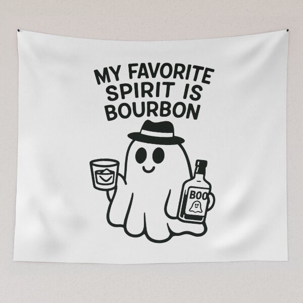 Item preview, My Favorite Spirit Is Bourbon  designed and sold by Anniko Art Studio.