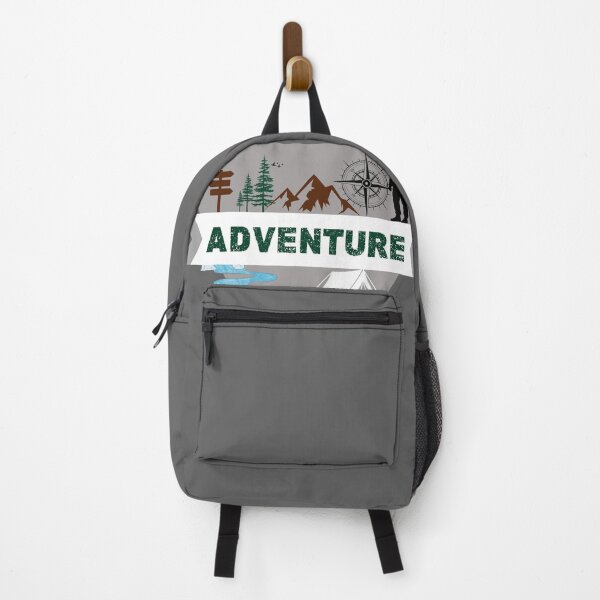 Item preview, Adventure Hiking T-Shirt | Camping Outdoor Explorer Tee | Travel Enthusiast Shirt designed and sold by Al-Ziyyel Studio✨.