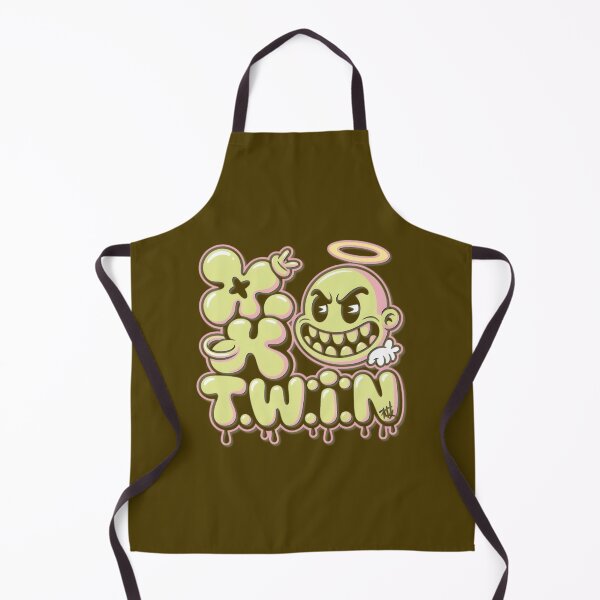 Item preview, X K TWIN Cartoon Character with Halo designed and sold by WilliamsdoGDesi.
